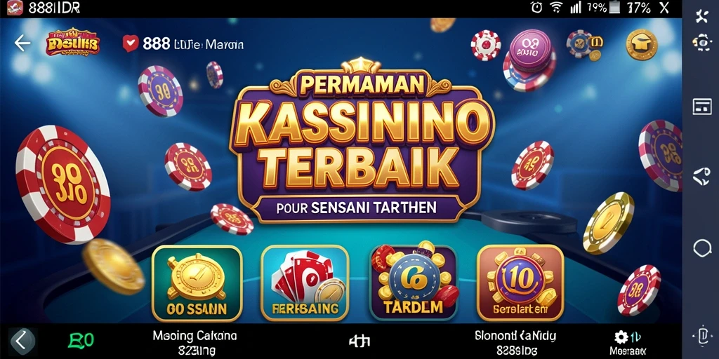 Tampilan menarik dari gameplay 888IDR yang mendebarkan.