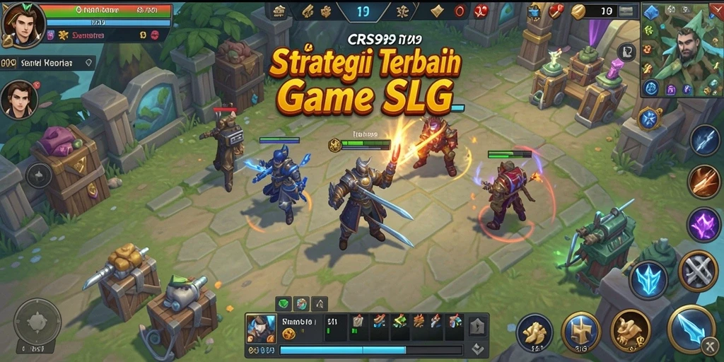 Tampilan gameplay seru dari CRS99 yang menantang strategi pemain.