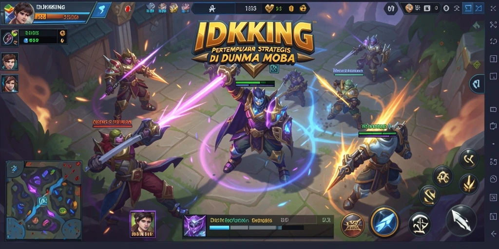 Tampilan mengesankan dari pertempuran di <strong>IDRKING</strong>, siap menguji strategi Anda.