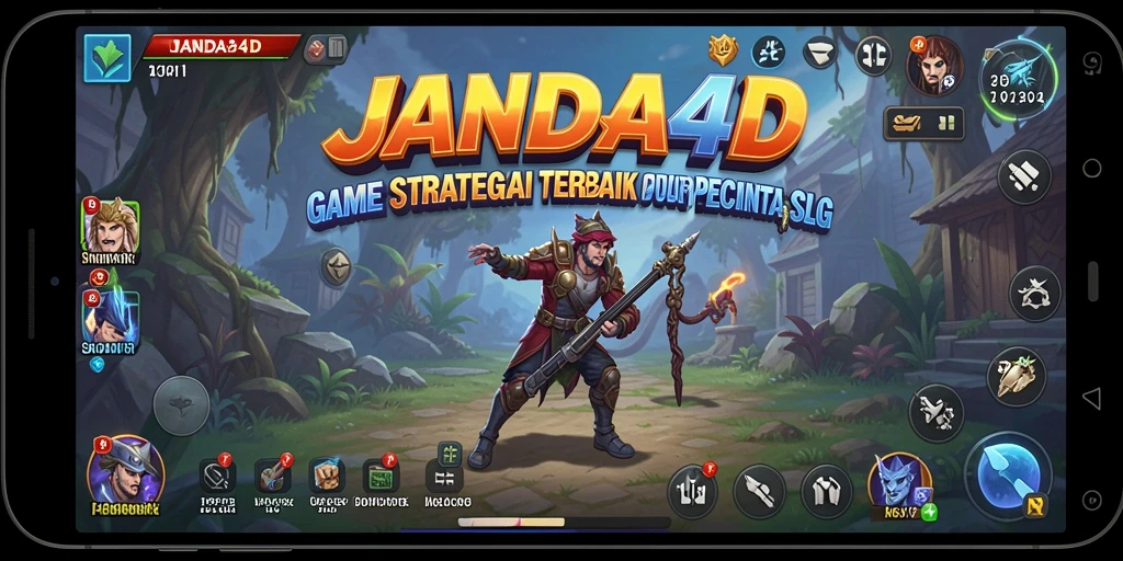 Gameplay strategis seru di JANDA4D dengan grafis yang menawan.