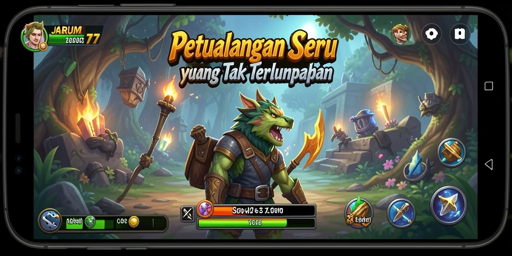 Gameplay menarik dan penuh aksi dalam JARUM77 yang memukau.