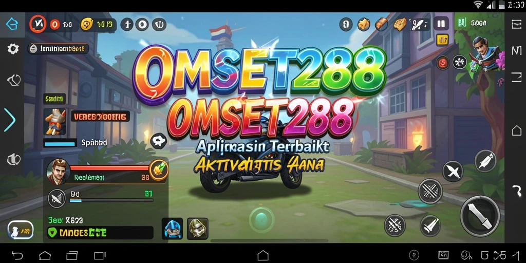 Screenshot utama OMSET288 menampilkan tampilan aplikasi Utility yang user-friendly.