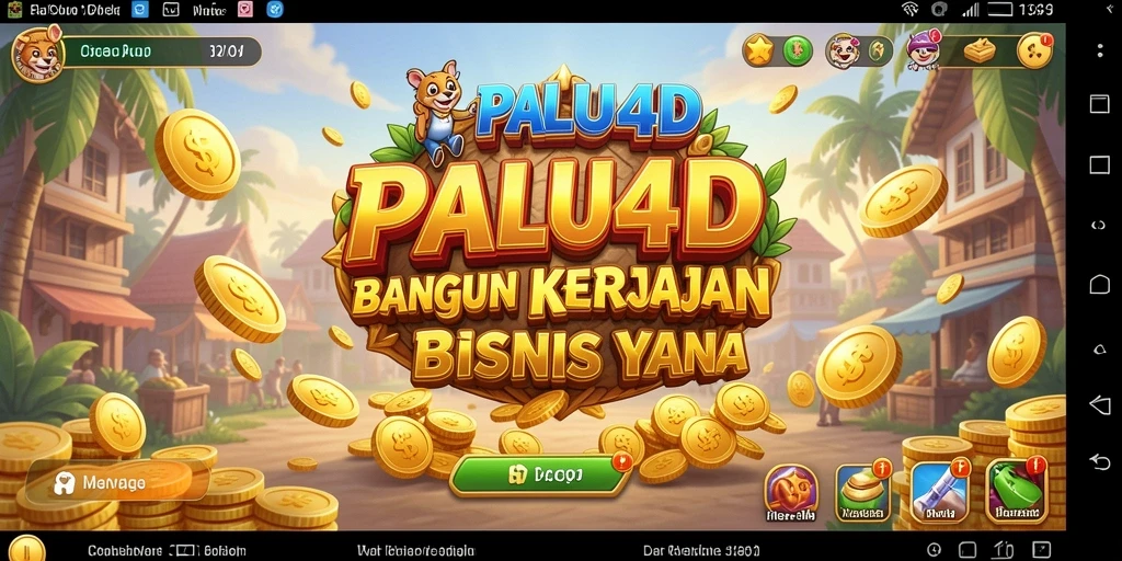 Tangkapan layar menunjukkan gameplay menarik dalam PALU4D.