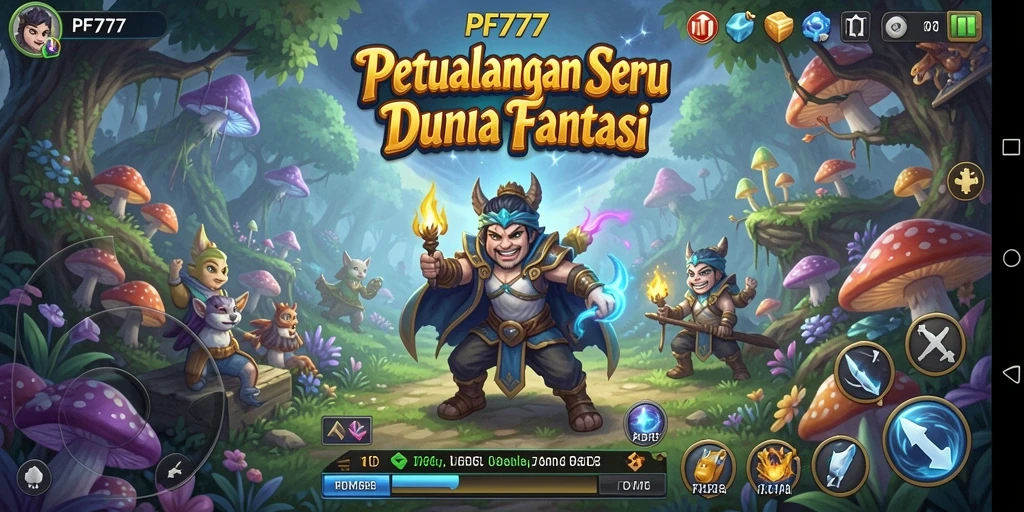 Gameplay petualangan seru di PF777 dengan grafis menawan.