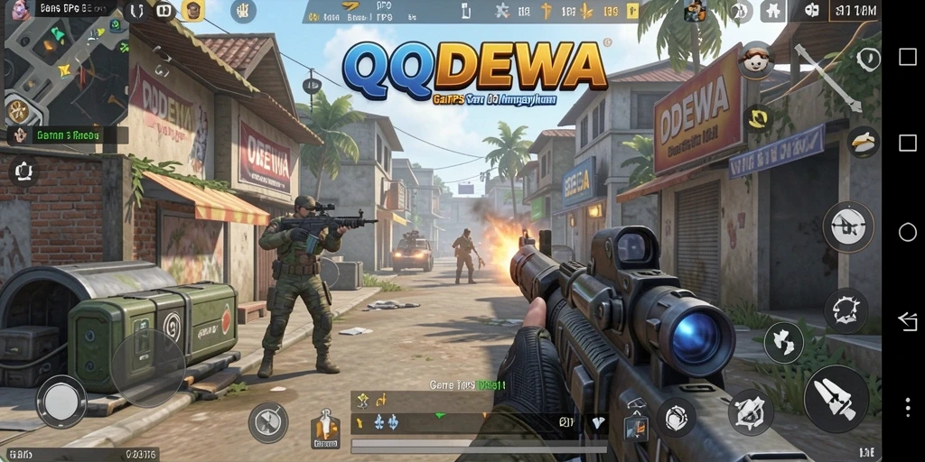Tampilan menarik dari gameplay <strong>QQDEWA</strong> dengan aksi tempur yang mendebarkan.