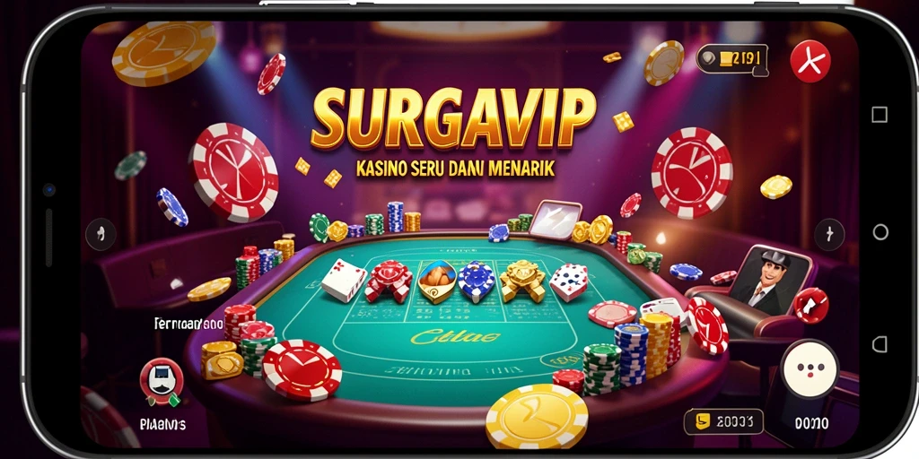 Tampilan menarik dari gameplay SURGAVIP yang mendebarkan.